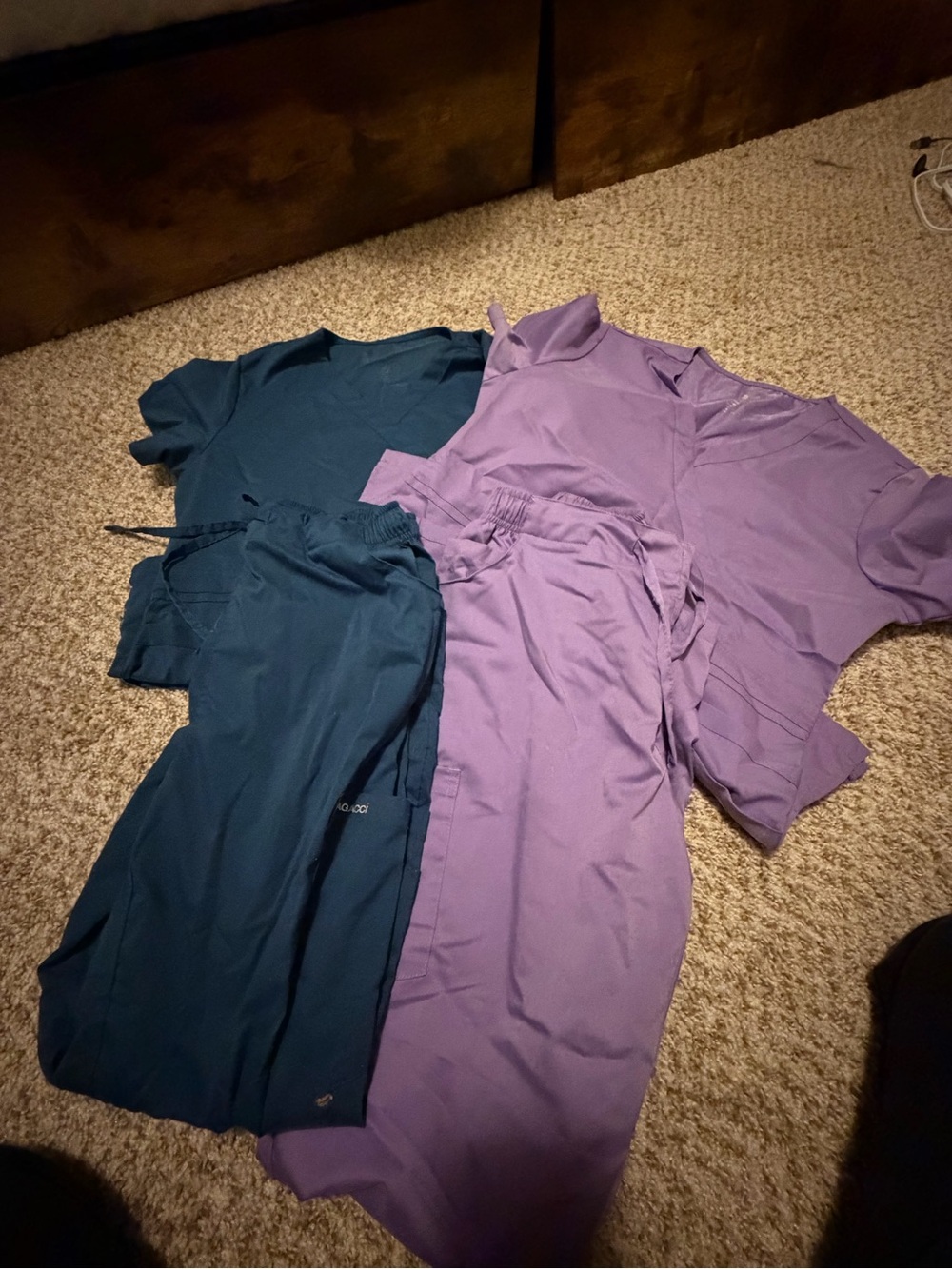 2 PAIRS Dagacci Women’s SCRUB SETS